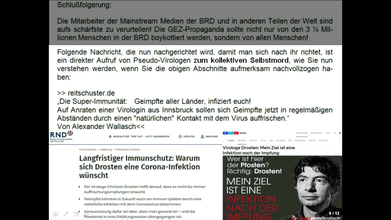 2023-03 Botschaft eines Molekularvirologen an die Menschheit - SARS-COV2 & Spikes - Backup