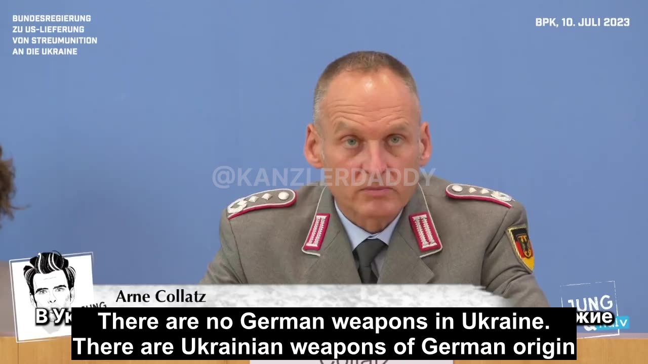 There are no German weapons in Ukraine