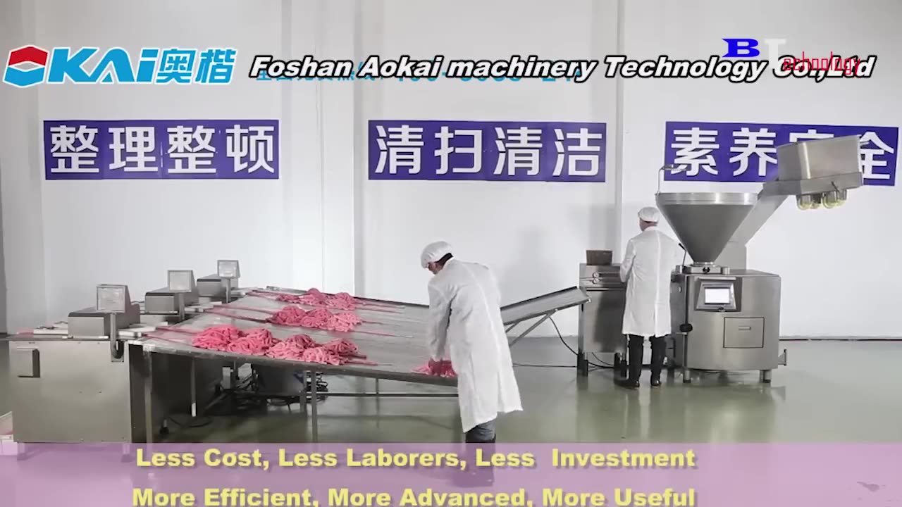 How Are Sausages Produced in Factories_ Excellent Food Production and Processing Process(720P_HD