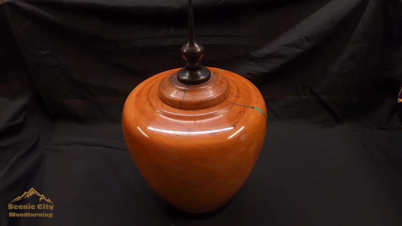 Woodturning: Chunky Cherry Vase