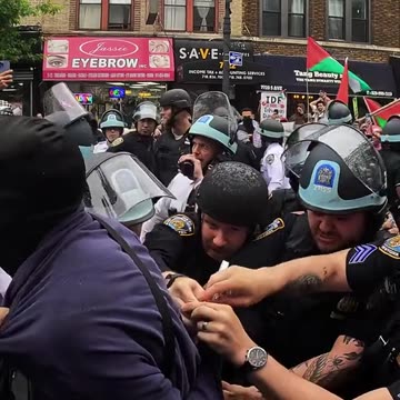 How many pigs does it take to put on a pair of cuffs?