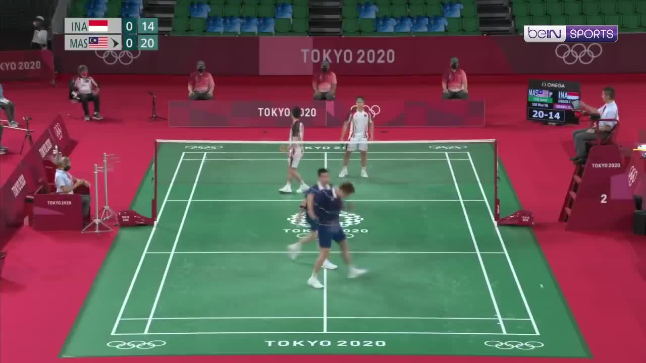 Malaysia 2-0 Indonesia Men's Doubles Badminton Tokyo 2020 Olympic Games Highlights