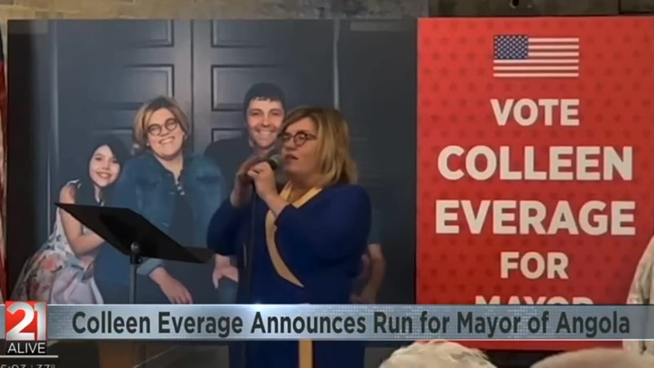 January 17, 2023 - Colleen Everage Announces Run for Mayor of Angola, Indiana