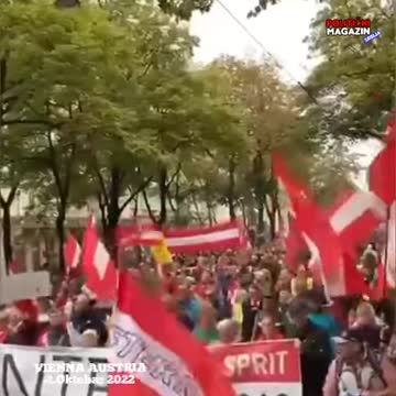 PROTESTERS IN THE ROAD