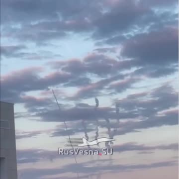 Ukrainian explosions ROCK the sky over Belgorod