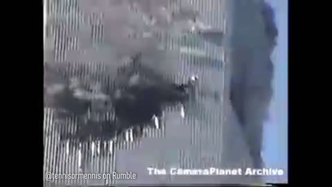 Person Jumping from North Tower - 9/11