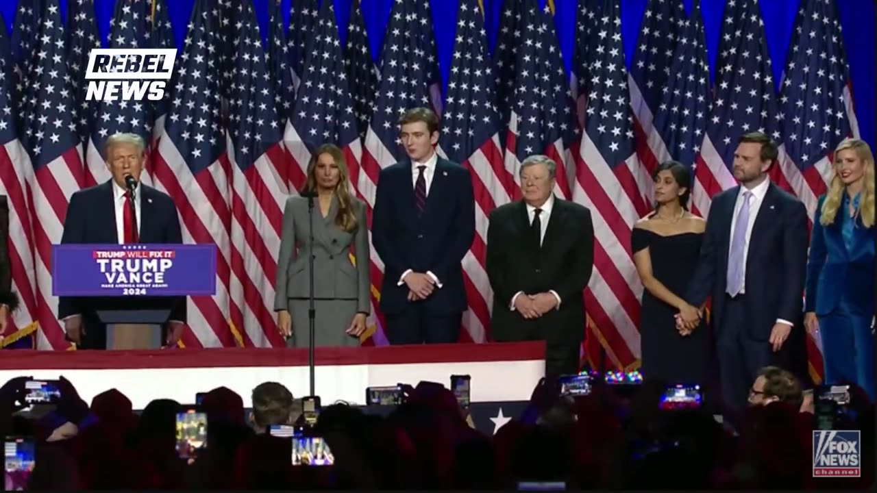 J.D. Vance Delivers Election Night Victory Speech