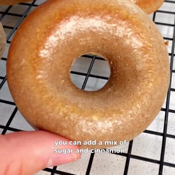 "Wholesome Delights: 5-Ingredient Apple Doughnuts for guilt-free indulgence!"