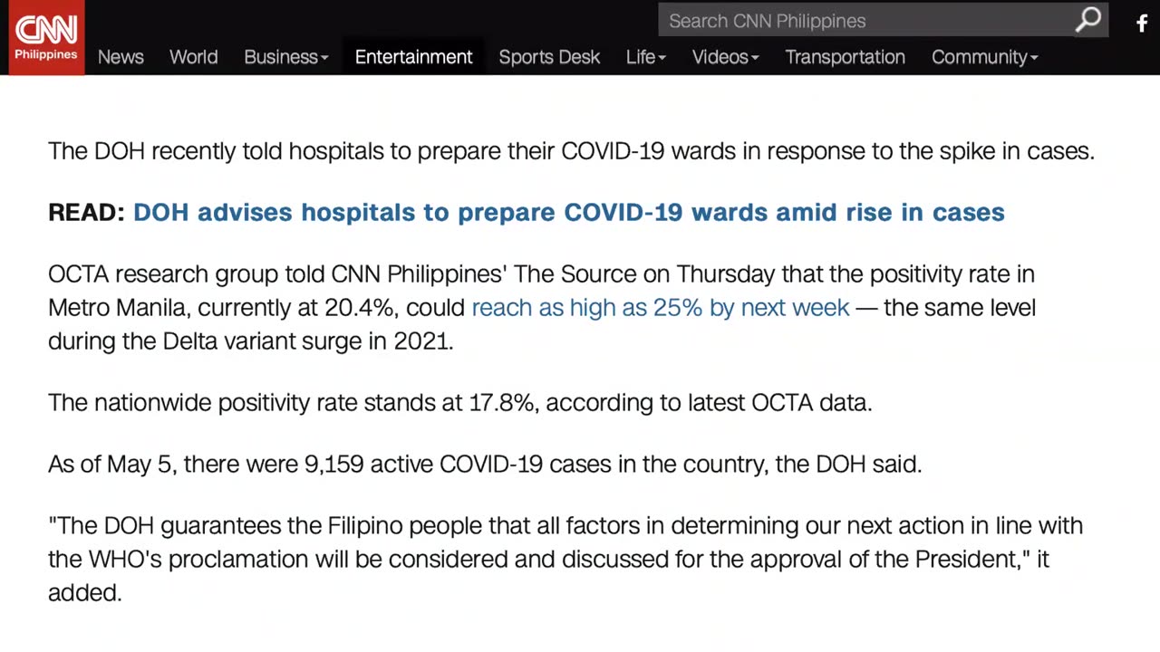 World Health Organization announces that the "COVID-19 global health emergency is over".