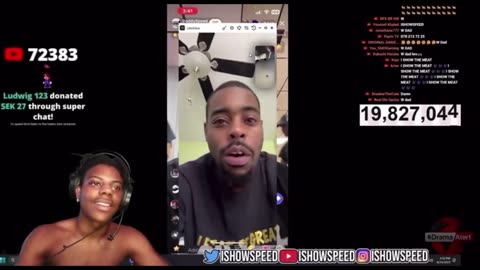 IShowSpeed angry at his dad for calling him "IShowMeat"