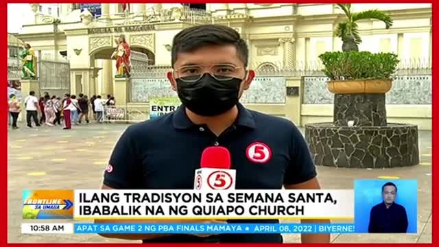 Ilang tradisyon ng Semana Santa, ibabalik na sa Quiapo Church