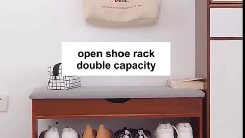 minimalist shoe rack for your home!