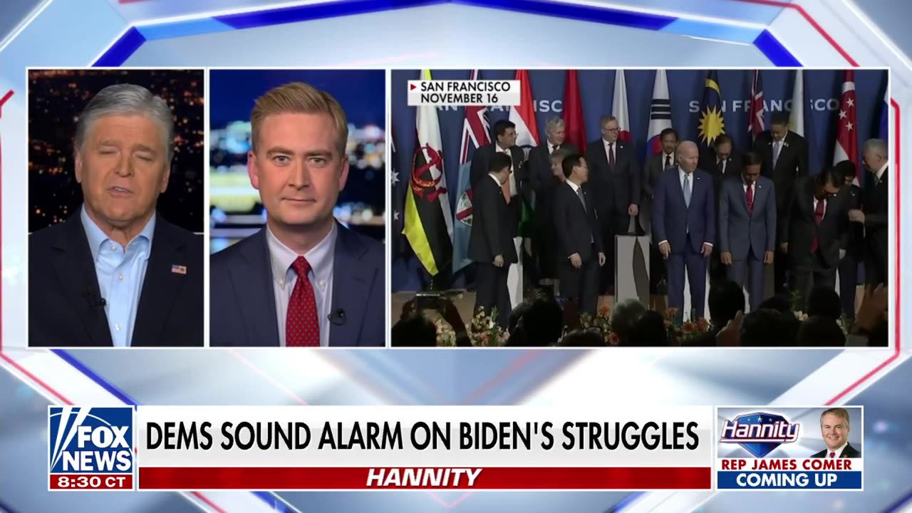 Biden has only had one event at the White House so far this year: Peter Doocy