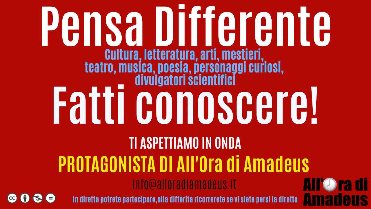 Pensa Differente, Fatti Conoscere!