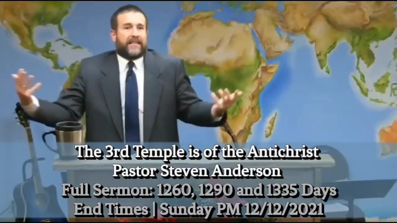 The 3rd Temple is of the Antichrist | Pastor Steven Anderson | Sermon Clip