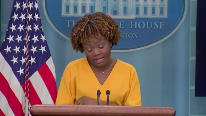 WATCH: Press Secretary Completely Changes Topic When Asked Tough Question