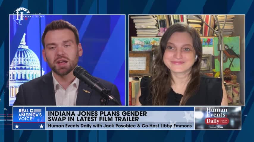 Libby Emmons and Jack Posobiec SLAM the Indiana Jones franchise.