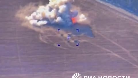 Russian drone destroys 152mm Howitzer