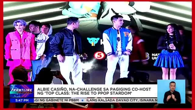 Albie Casiño, nachallenge sa pagigingCOhost ng 'Top Class'