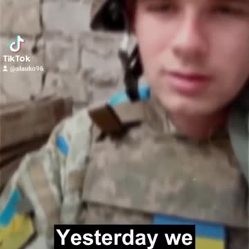 Ukrainian Soldier's Emotional Message to Mom.