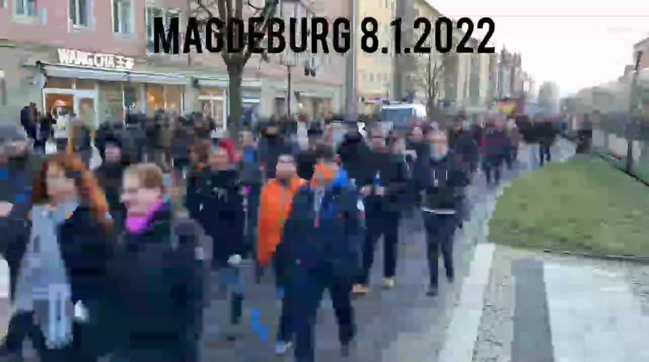 Magdeburg Germany - Freedom Protest