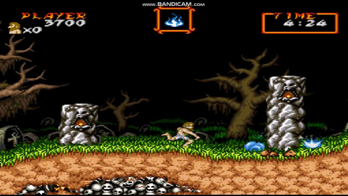 Super Ghouls 'N Ghosts - Arcade Classic, Game, Gaming, Game Play, SNES, Super Nintendo