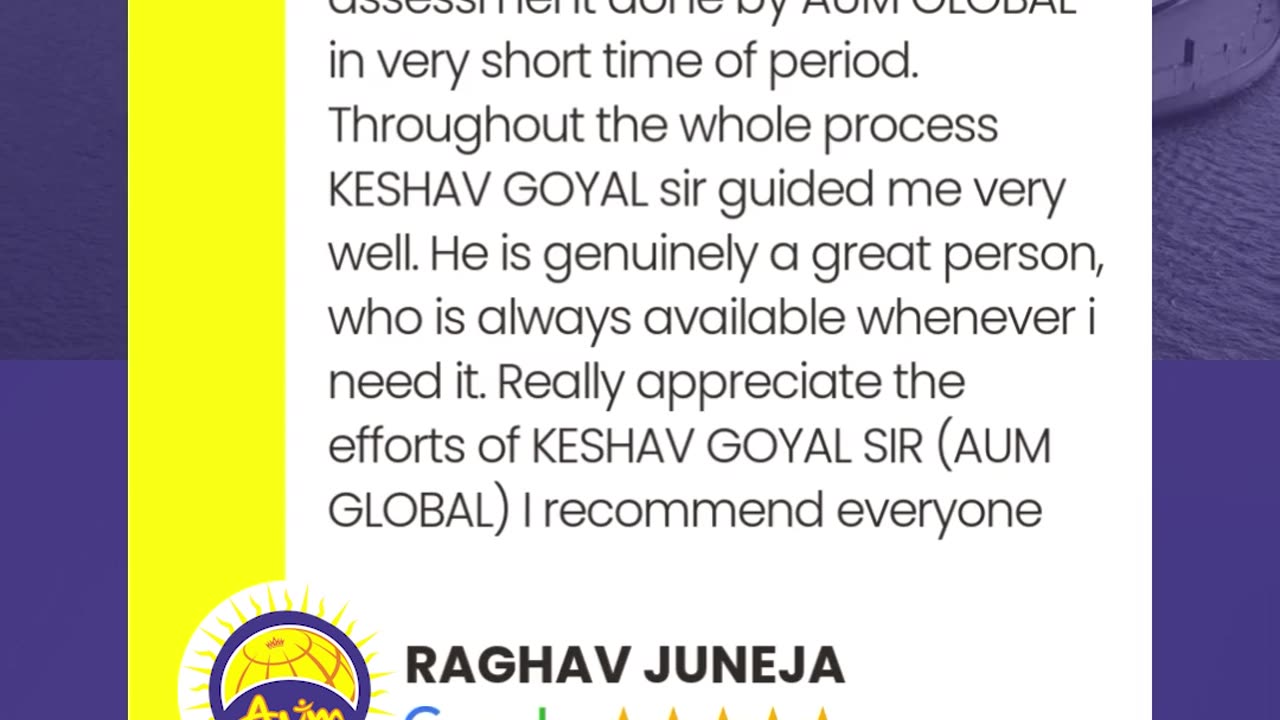 Thank You for the 5-Star Review! 🌟 | Mr. Raghav Juneja's Kind Words 🙏