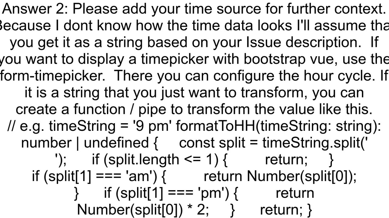 How can i convert 12hours to 24hours in vuejs