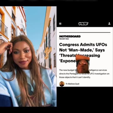 Congress Admits UFOs “not man made” (see description.) duet w/Datura Jonez