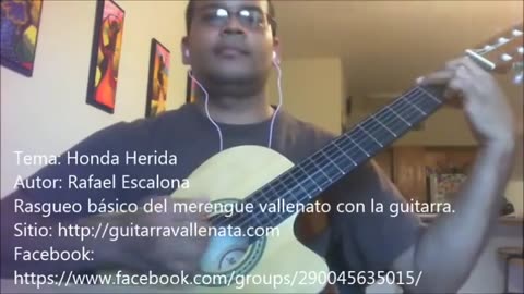 Honda Herida - Rasgueo Merengue vallenato - Diomedes Diaz