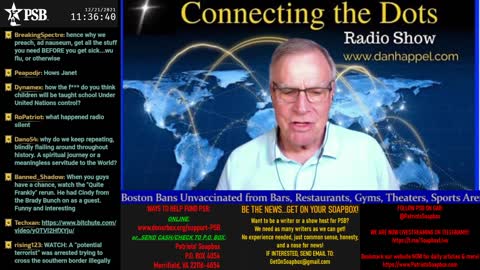 2021-12-21 11:00 EST - Connecting the Dots: with Dan Happel