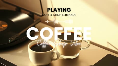 Coffee Shop Serenade: Relaxing Cafe Ambience for Work & Study