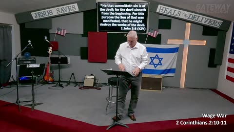 Wage War (Pastor Tony Frazee) Gateway Bible Church 10am 2023-12-17