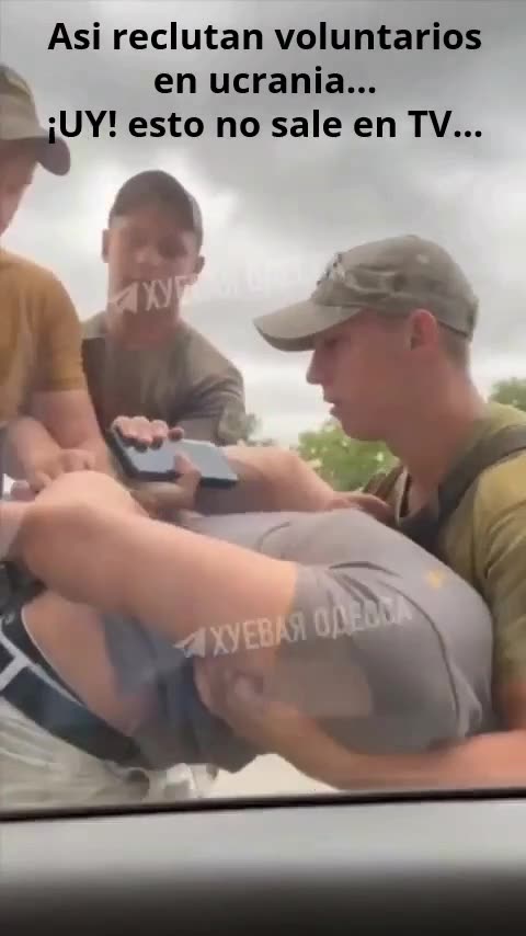 13jul2023 Asi reclutan "voluntarios" en Ucrania y no sale en la TV europea ni americana || RESISTANCE ...-