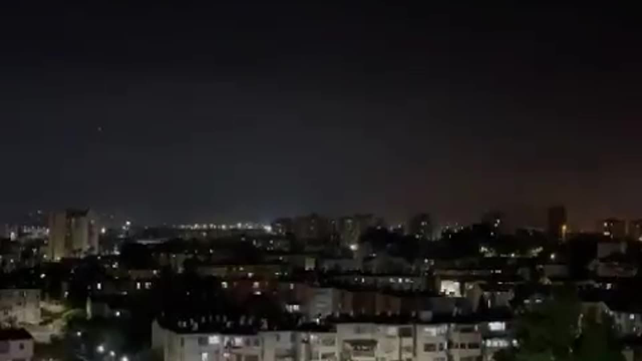 Bombardment of rockets being launched at Israel right now