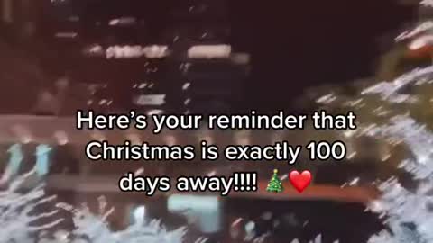 Here's your reminder thatChristmas is exactly 100