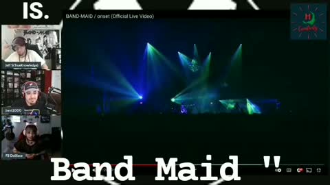 Band Maid " Onset" Video Reaction Collaboration! Bleeding Edge Reactions!!