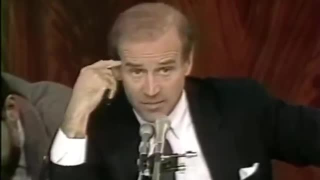 Watch Joe Biden’s speech from 1987 when he dropped out mandatory Covid-19