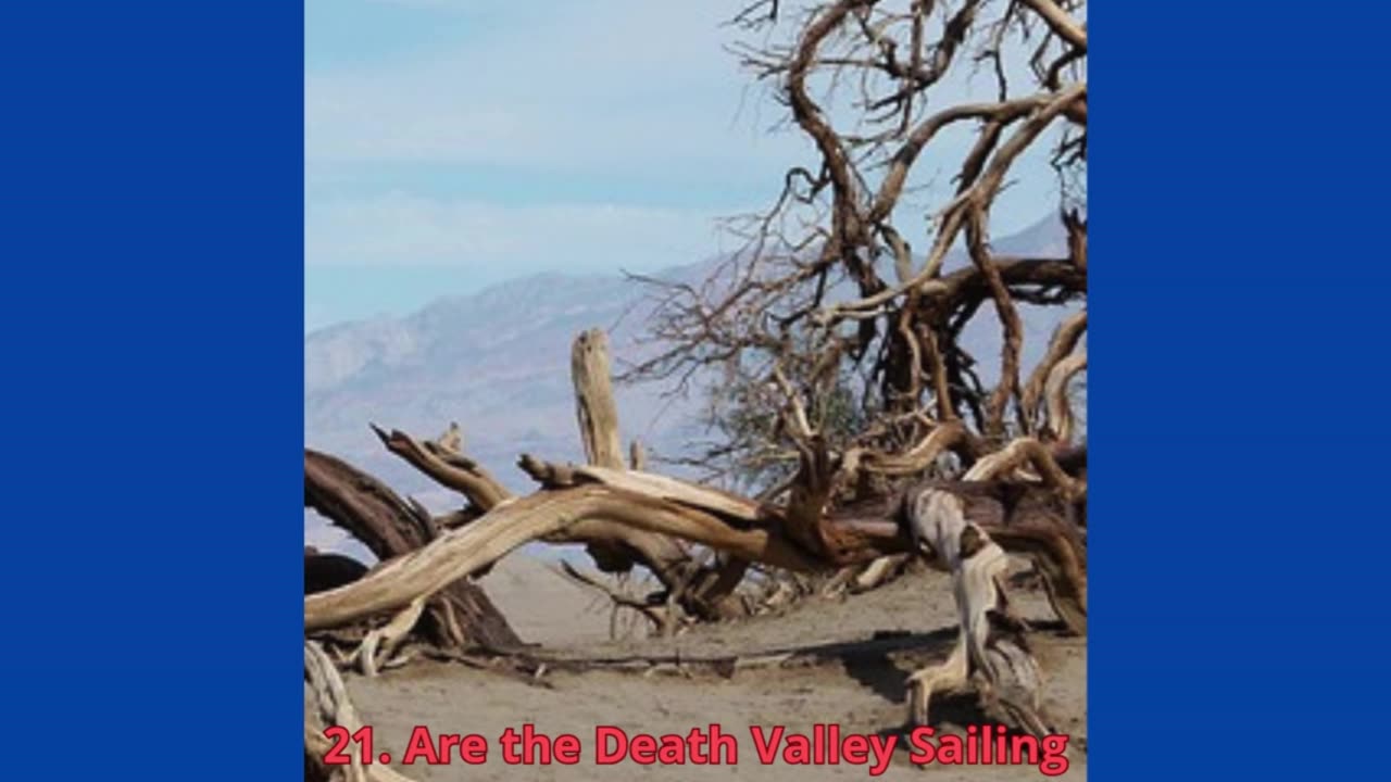 The Unsolved Mystery of Death Valley’s Sailing Rocks