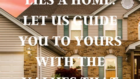 In the heart of every community lies a home 🏘️