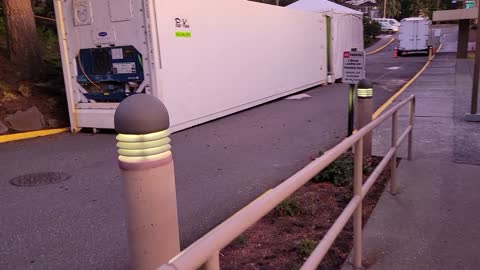Parking lot morgue