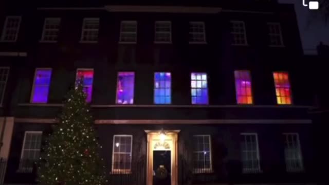Number 10 over Christmas