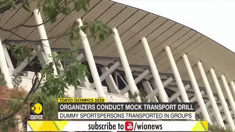 Tokyo Olympics 2020: Organizers conduct mock transport drill | Japan | Latest World English News