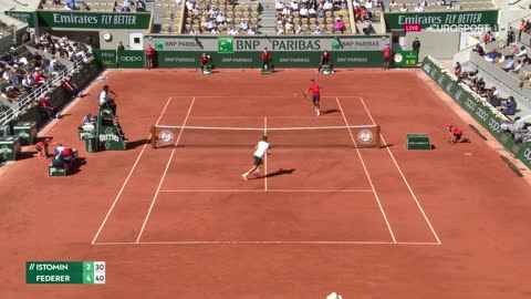 Federer - Istomin | Roland Garros 2021 R1 |