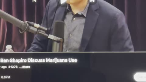 How liberal marijuana? #JoeRogan #Ben Shapiro