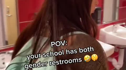 POV: your school has both gender restrooms