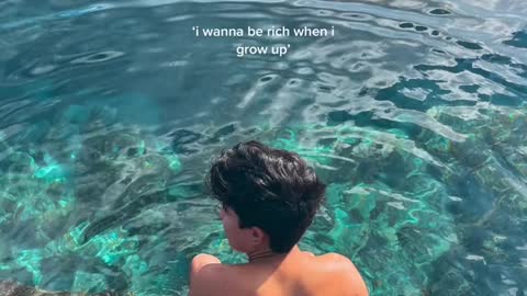 'i wanna be rich when i grow up'