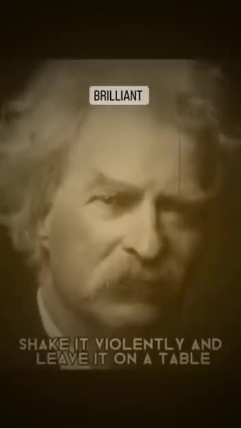 Mark Twain - Who Shook The Jar?