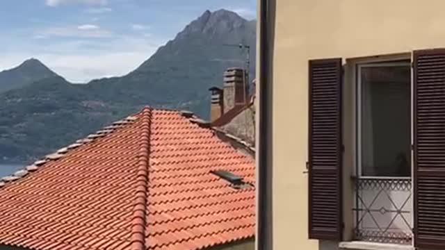 View of lake como. Italy