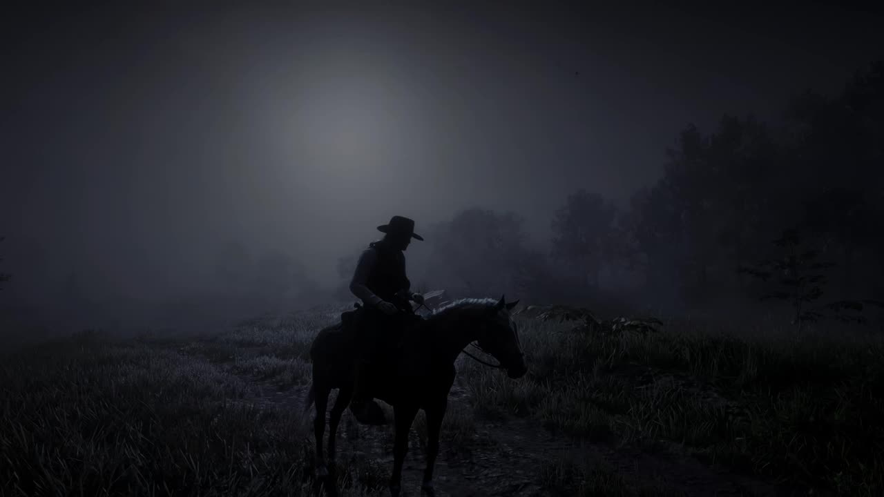 Moonlight in the Forest - Red Dead Redemption 2 (PC)